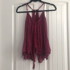 Free People Racerback Tank Top FINAL PRICE